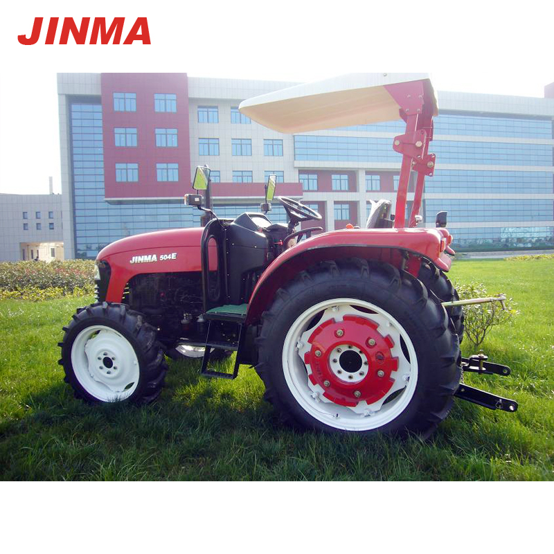 JINMA 4WD 50HP Wheel Farm Tractor with E-MARK Certification (JINMA 504E)